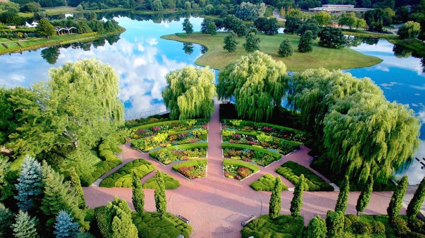 University of Chicago Botanic Garden, United States